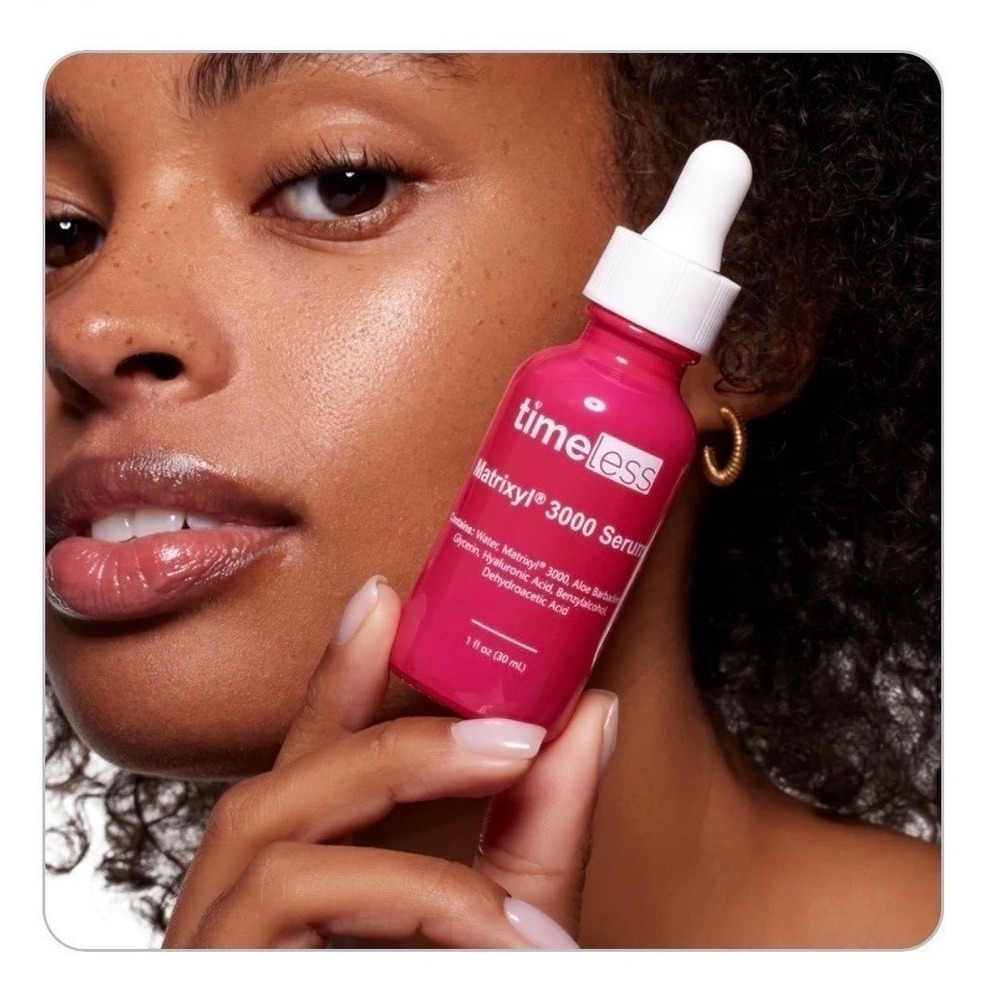 Timeless Skin Care Matrixyl 3000 Serum + Hyaluronic Acid 1 oz Anti‑Aging Younger